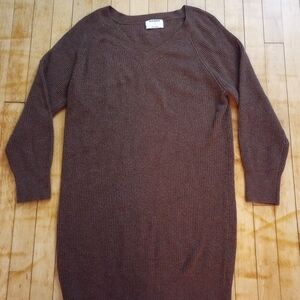 Old Navy Chocolate Knit Sweater Dress